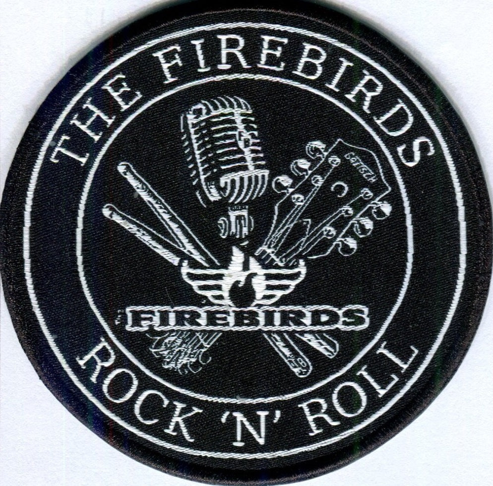 The Firebirds Iron On Badge