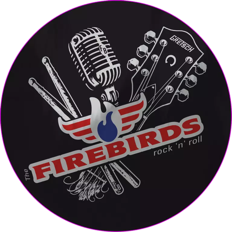 Mirror Silver Firebirds Sticker