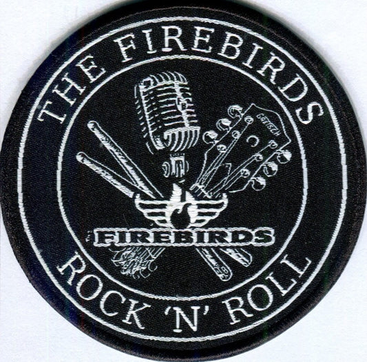 The Firebirds Iron On Badge