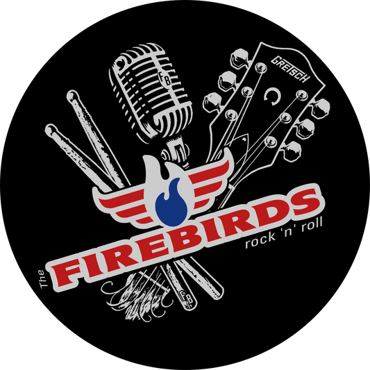 Black Firebirds Sticker