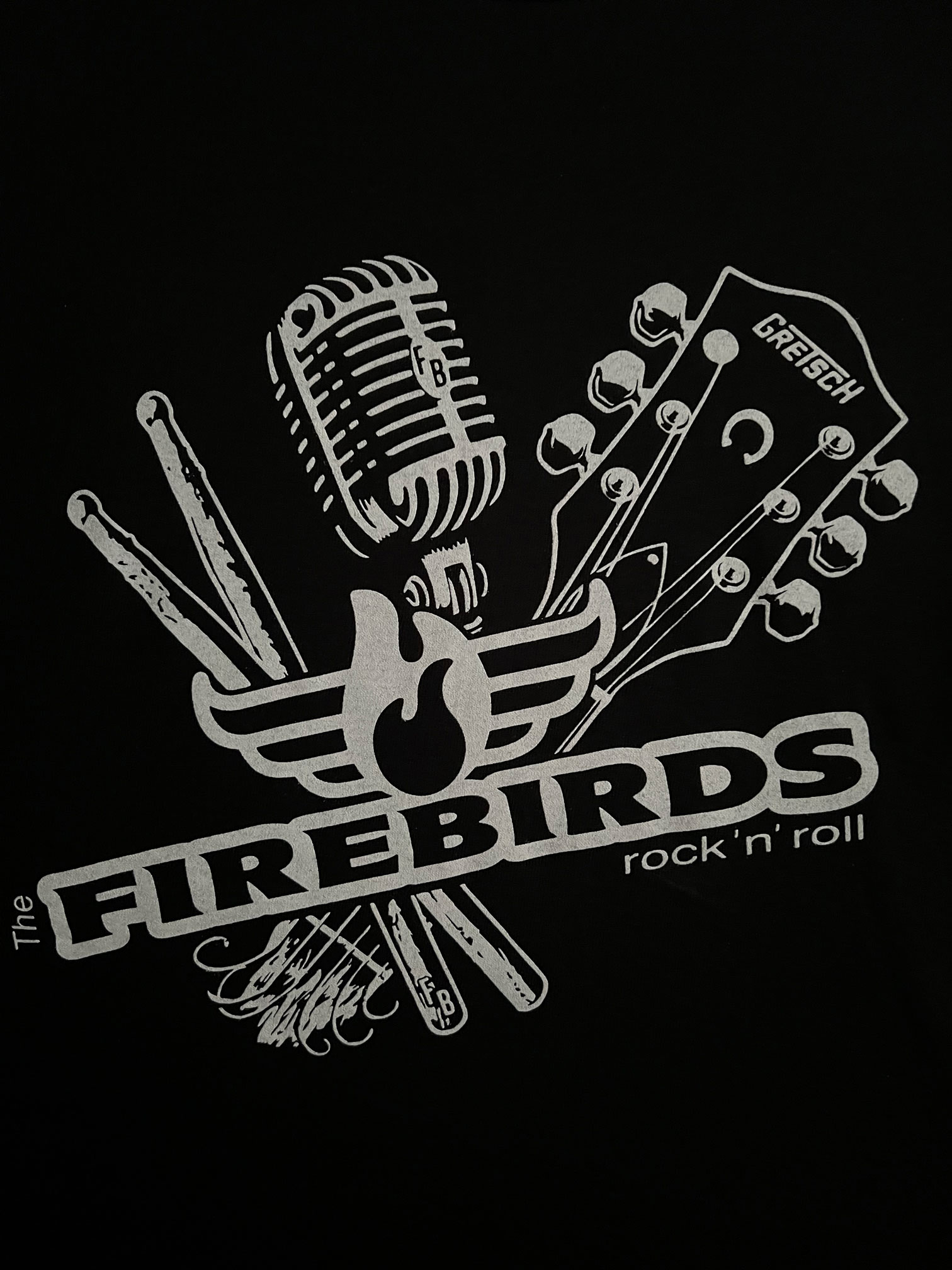 The Firebirds Black T-Shirt