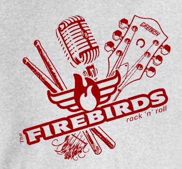 The Firebirds Ladies Grey T-Shirt