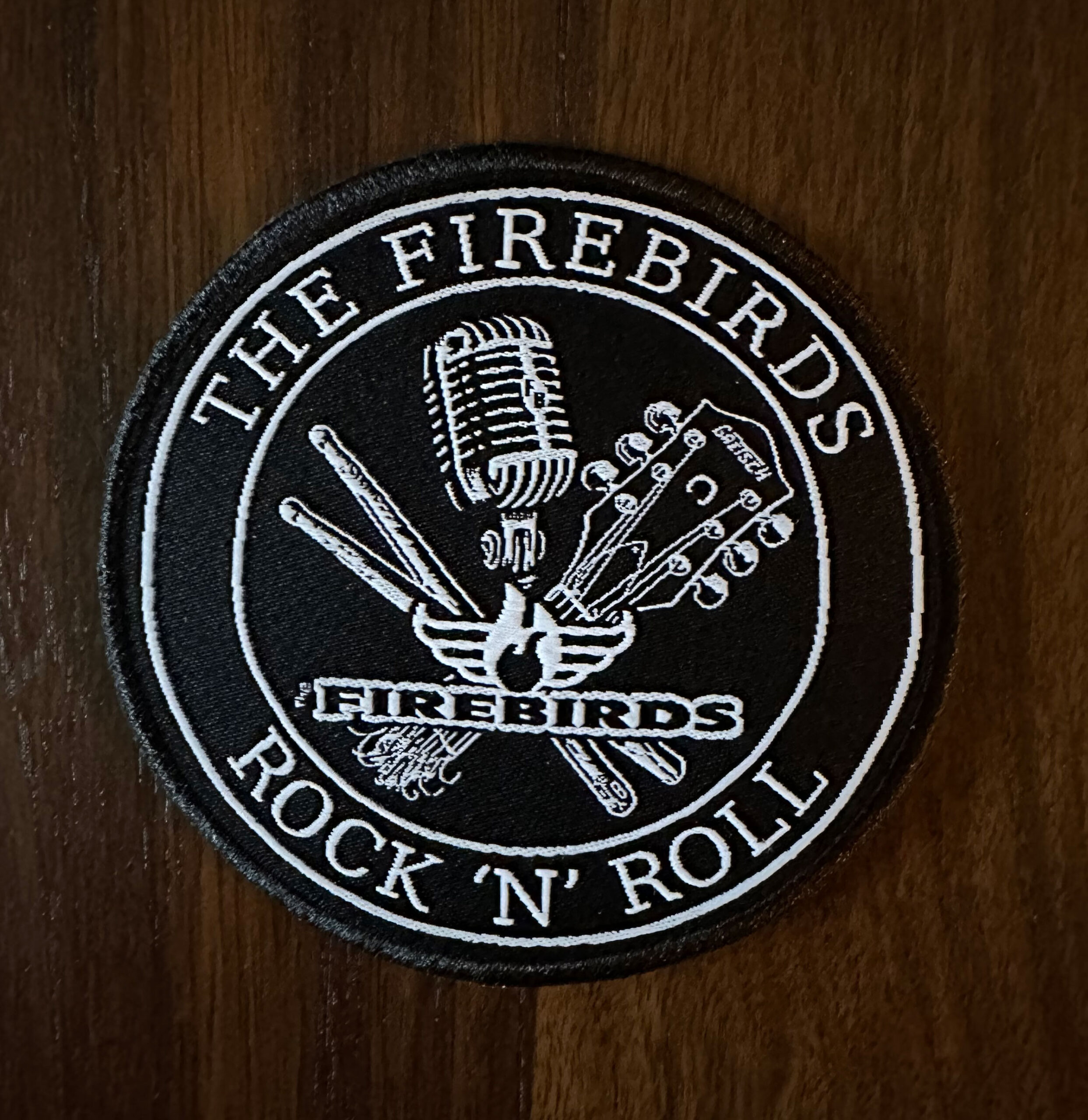 Firebirds Iron On Badge